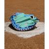 image:imageWilson Fall 2025 A2K Baseball GlovesSeafoamSky BluePink