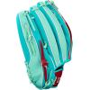image:imageWilson Fall 2025 A2K Baseball GlovesTealSeafoamRed