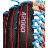 image:imageWilson Spring 2025 A2000 Baseball GlovesBlackRedSky Blue