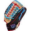 image:imageWilson Spring 2025 A2000 Baseball GlovesBlackRedSky Blue