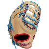 image:imageWilson Spring 2025 A2000 Baseball GlovesBlondeRedSky Blue