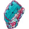 image:imageWilson Spring 2025 A2000 Baseball GlovesFloralFlamingoTeal