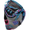 image:imageWilson Spring 2025 A2000 Baseball GlovesGreyBlackFlamingo