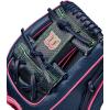 image:imageWilson Spring 2025 A2000 Baseball GlovesNavyFlamingoNeon Green