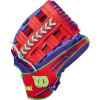 image:imageWilson Spring 2026 A2K Baseball GlovesPurpleRedNeon Green
