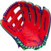 image:imageWilson Spring 2026 A2K Baseball GlovesPurpleRedNeon Green