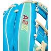 image:imageWilson Spring 2026 A2K Baseball GlovesTropical BlueX Seafoam Blonde