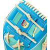 image:imageWilson Spring 2026 A2K Baseball GlovesTropical BlueX Seafoam Blonde