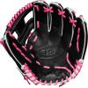 image:imageWilson Summer 2025 A2K Baseball GlovesBlackSeafoamFlamingo