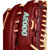 image:imageWilson Winter 2024 A2000 Baseball GlovesBrickTropical BlueXBlonde