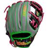 image:imageWilson Winter 2024 A2000 Baseball GlovesGreyGreenPink