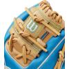image:imageWilson Winter 2024 A2000 Baseball GlovesSky BlueBlonde
