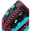 image:imageWilson Winter 2024 A2K 1810SS 1275 Outfield Baseball Glove  SeafoamBlackFlamingo Right Hand Throw