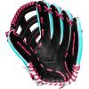 image:imageWilson Winter 2024 A2K 1810SS 1275 Outfield Baseball Glove  SeafoamBlackFlamingo Right Hand Throw