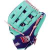 image:imageWilson Winter 2025 A2K Baseball GlovesSeafoamPurplePink
