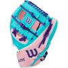 image:imageWilson Winter 2025 A2K Baseball GlovesTealPinkPurple