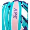 image:imageWilson Winter 2025 A2K Baseball GlovesTealPinkPurple