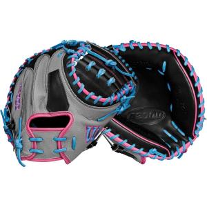 image:imageWilson Spring 2025 A2000 Baseball GlovesGreyBlackFlamingo