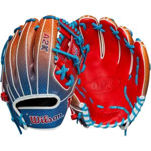 image:imageWilson Summer 2025 A2K Baseball GlovesRedNavy