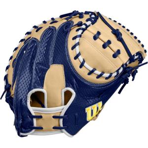 image:imageWilson Winter 2024 A2000 Baseball GlovesNavyBlonde