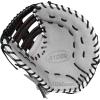 image:imageWILSON 2024 A1000 1620 125 Baseball First Base Mitt  SilverBlackRedLeft Hand Throw
