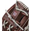 image:imageWILSON 2024 A1000 Infield Baseball Gloves  11 115 1175 and 12BrownRedBlue
