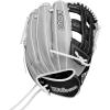 image:imageWILSON 2024 A1000 Infield Fastpitch Softball Gloves  1175 and 12 Right Hand ThrowSilverBlackWhite