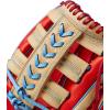 image:imageWILSON 2024 A1000 Outfield Baseball Gloves  1225 and 125RedBlondeBlue