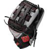 image:imageWILSON 2024 A1000 Outfield Baseball Gloves  1225 and 125SilverBlackRed