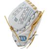 image:imageWILSON 2024 A1000 Outfield Fastpitch Softball Gloves  125WhiteBlueBlonde