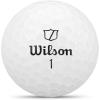 image:imageWILSON 2025 Duo Soft Golf Balls  12 BallsWhiteRed Stripe