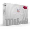 image:imageWILSON 2025 Duo Soft NFL Golf Ball  12 Balls White Atlanta FalconsArizona Cardinals