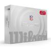 image:imageWILSON 2025 Duo Soft NFL Golf Ball  12 Balls White Atlanta FalconsAtlanta Falcons