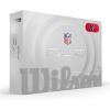 image:imageWILSON 2025 Duo Soft NFL Golf Ball  12 Balls White Atlanta FalconsHouston Texans