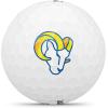 image:imageWILSON 2025 Duo Soft NFL Golf Ball  12 Balls White Atlanta FalconsLos Angeles Rams