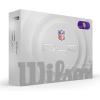 image:imageWILSON 2025 Duo Soft NFL Golf Ball  12 Balls White Atlanta FalconsMinnesota Vikings