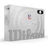 image:imageWILSON 2025 Duo Soft NFL Golf Ball  12 Balls White Atlanta FalconsPittsburgh Steelers