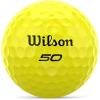 image:imageWILSON Fifty Elite 12 Pack Golf BallsYellow