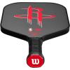 image:imageWILSON NBA Collection Fierce Team Pickleball Paddles  Grip Size 24 14Houston Rockets