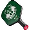 image:imageWILSON NBA Collection Fierce Team Pickleball Paddles  Grip Size 24 14Milwaukee Bucks