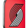 image:imageWILSON NBA Collection Fierce Team Pickleball Paddles  Grip Size 24 14Portland Trail Blazers