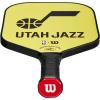 image:imageWILSON NBA Collection Fierce Team Pickleball Paddles  Grip Size 24 14Utah Jazz