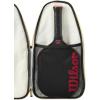 image:imageWILSON Pickleball Soft Cover Bag  Holds 1 Pickleball Paddle BlueCream