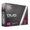 image:imageWILSON Staff Duo Soft Golf Balls  12 Pack Pink
