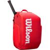 image:imageWILSON Super Tour Tennis Backpack  RedWhite Holds up to 2 Rackets
