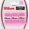 image:imageWILSON WRZ4016WH Pro Tennis Overgrip 12PackWhitePink