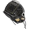 image:imageWilson 2022 A1000 P12 12 Fastpitch Pitchers Glove  Left Hand Throw BlackMetallic GoldWhite