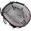 image:imageWilson 2024 A1000 CM33 33 Baseball Catchers Mitt  SilverBlackRed Right Hand Throw