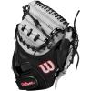image:imageWilson 2024 A1000 CM33 33 Baseball Catchers Mitt  SilverBlackRed Right Hand Throw