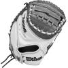 image:imageWilson 2024 Fastpitch Classics Series A2000 FPCM23SS 34 Fastpitch Catchers Mitt  Right Hand Throw WhiteCoal